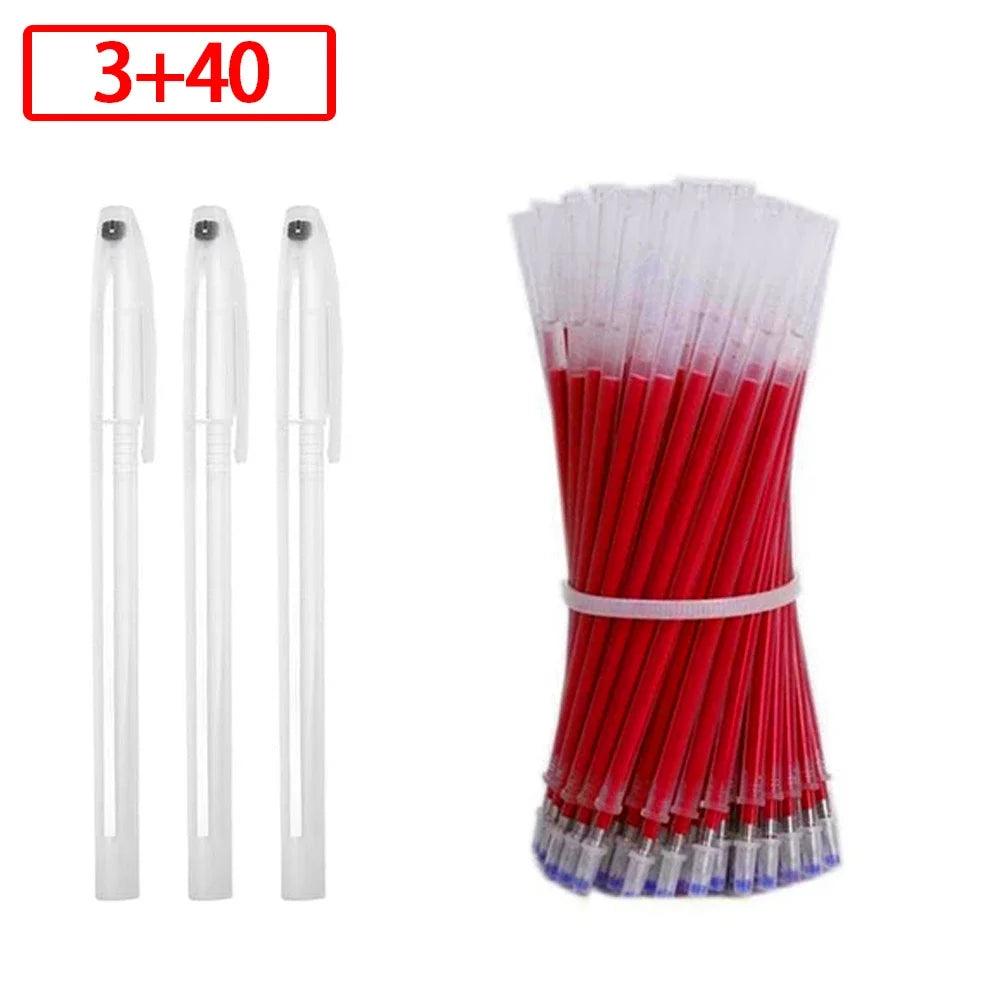 Caneta de tecido apagável de alta temperatura, canetas para tecido PU couro - Artezare