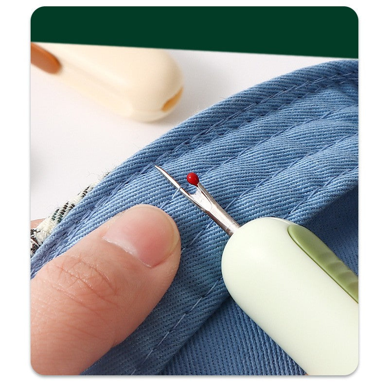 SmartStitch 2 em 1 Removedor de costura + passador de linha Portátil