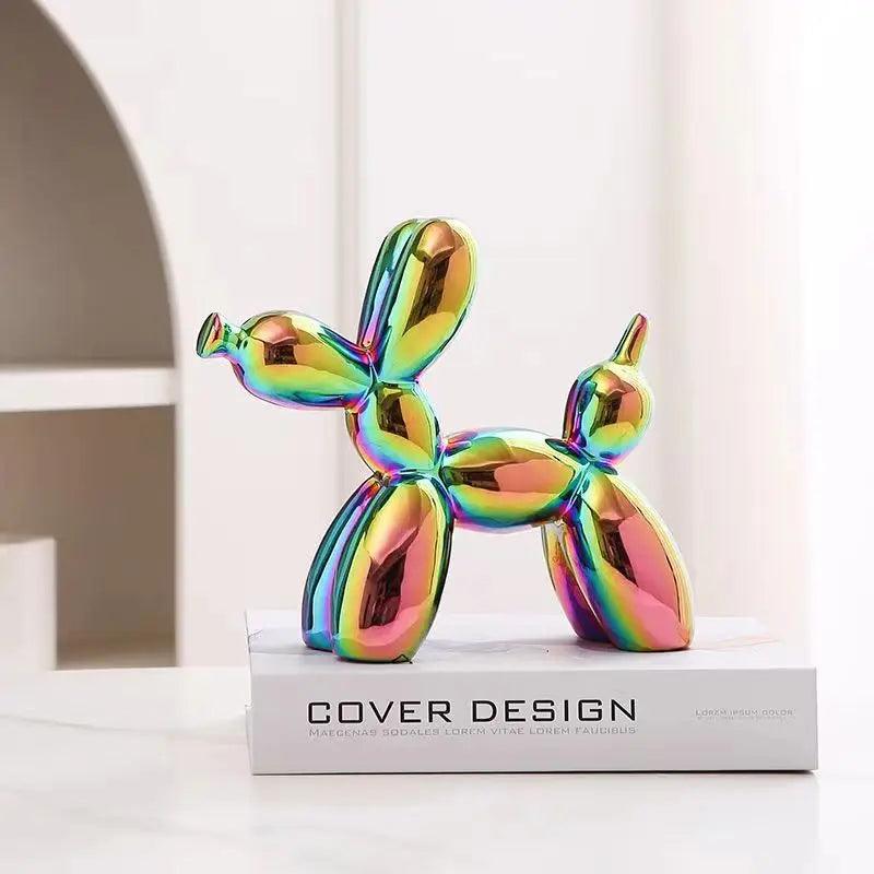 Escultura Decorativa Mini Dog Balão - Artezare